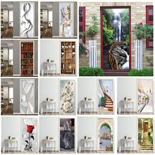 Load image into Gallery viewer, Creative 3D Door Sticker 95x215cm/Custom Size Self Adhesive Wallpaper
