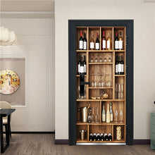 Load image into Gallery viewer, Creative 3D Door Sticker 95x215cm/Custom Size Self Adhesive Wallpaper
