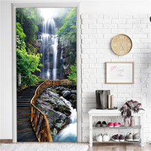 Load image into Gallery viewer, Creative 3D Door Sticker 95x215cm/Custom Size Self Adhesive Wallpaper
