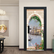 Load image into Gallery viewer, Creative 3D Door Sticker 95x215cm/Custom Size Self Adhesive Wallpaper
