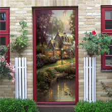Load image into Gallery viewer, Creative 3D Door Sticker 95x215cm/Custom Size Self Adhesive Wallpaper
