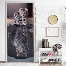 Load image into Gallery viewer, Creative 3D Door Sticker 95x215cm/Custom Size Self Adhesive Wallpaper
