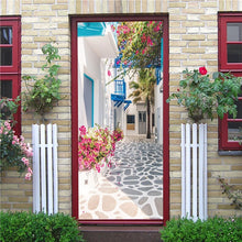 Load image into Gallery viewer, Creative 3D Door Sticker 95x215cm/Custom Size Self Adhesive Wallpaper
